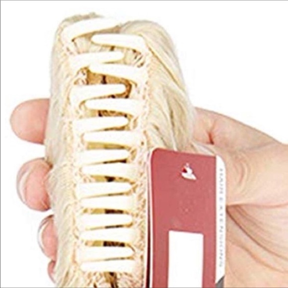 ✨20” ASH BLONDE JAW CLIP FISHTAIL PONYTAIL…NEW main image 9